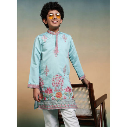 Festive indian kurta for men inspired boys set