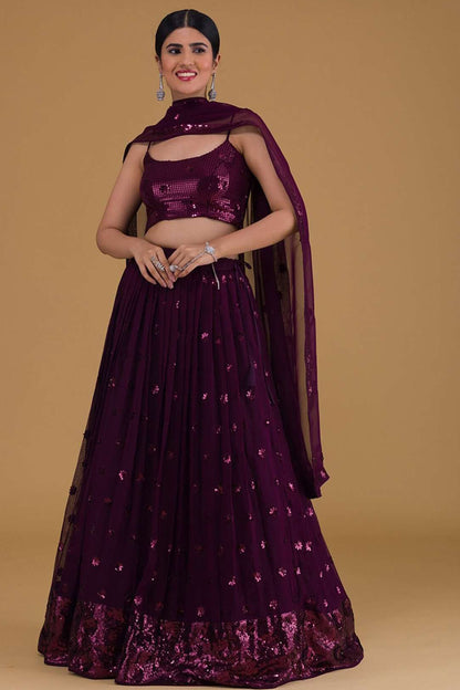 Purple ethnic outfit movement flow capture