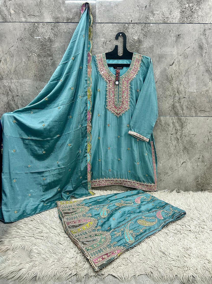 Fancy Sharara ready to wear occasion look