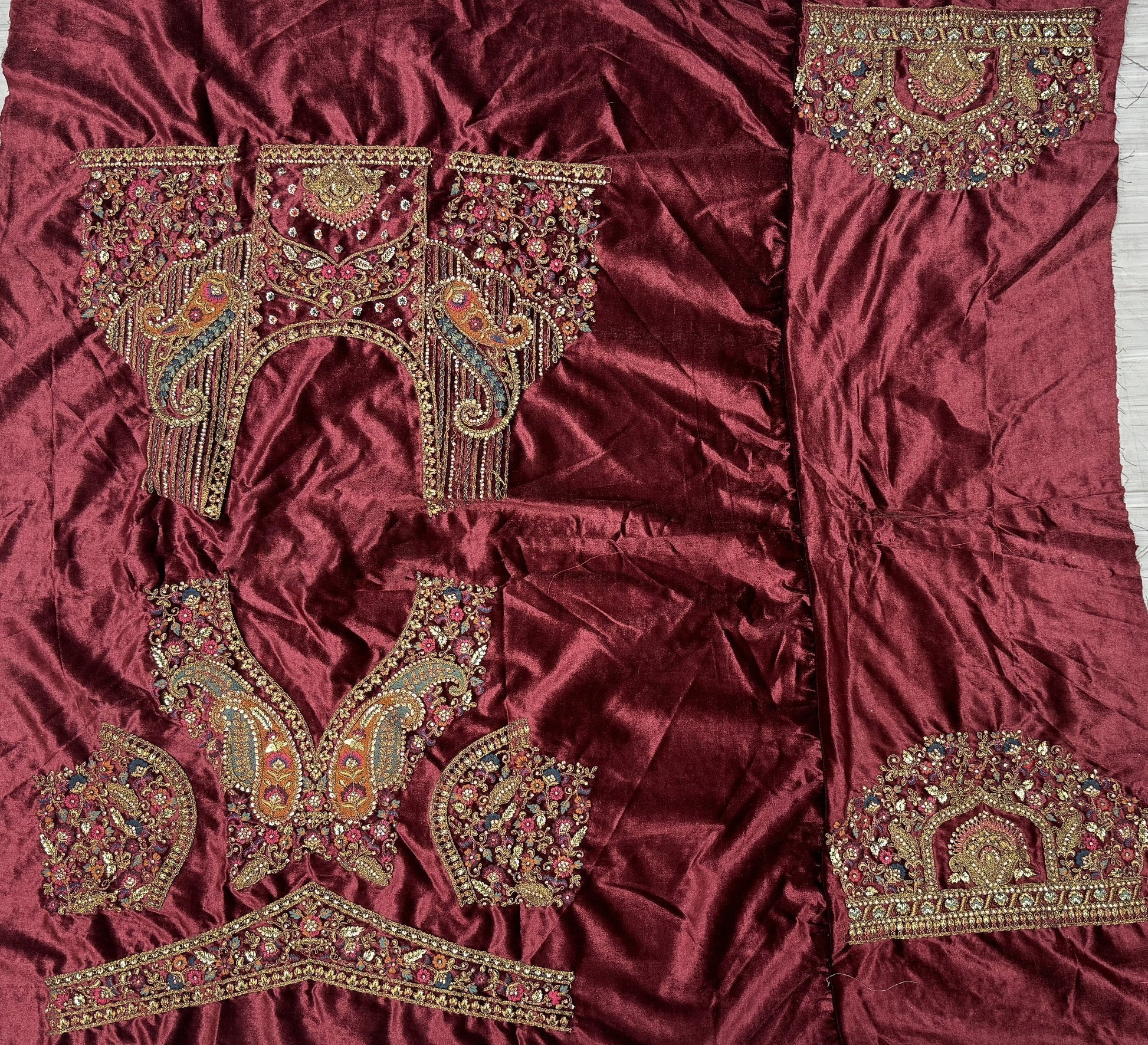 Evening event styling of pink lehenga choli