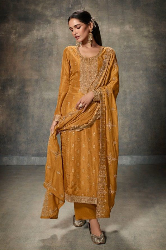 salwar kameez with pant and dupatta full outfit view