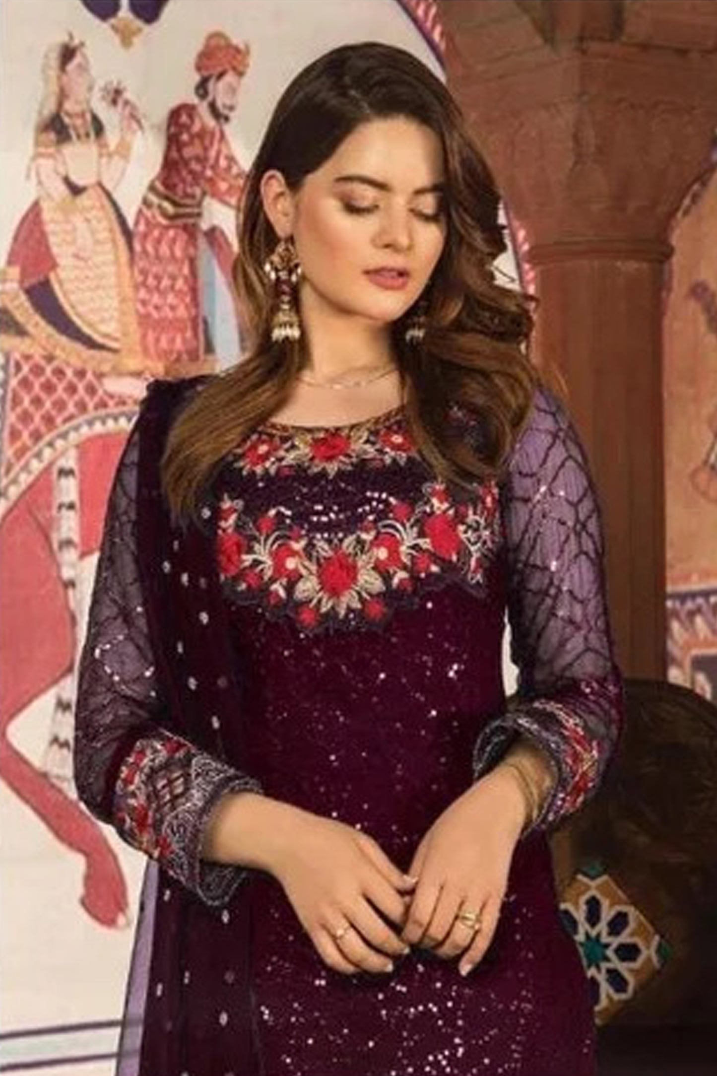 Indian suits styled for USA wedding events