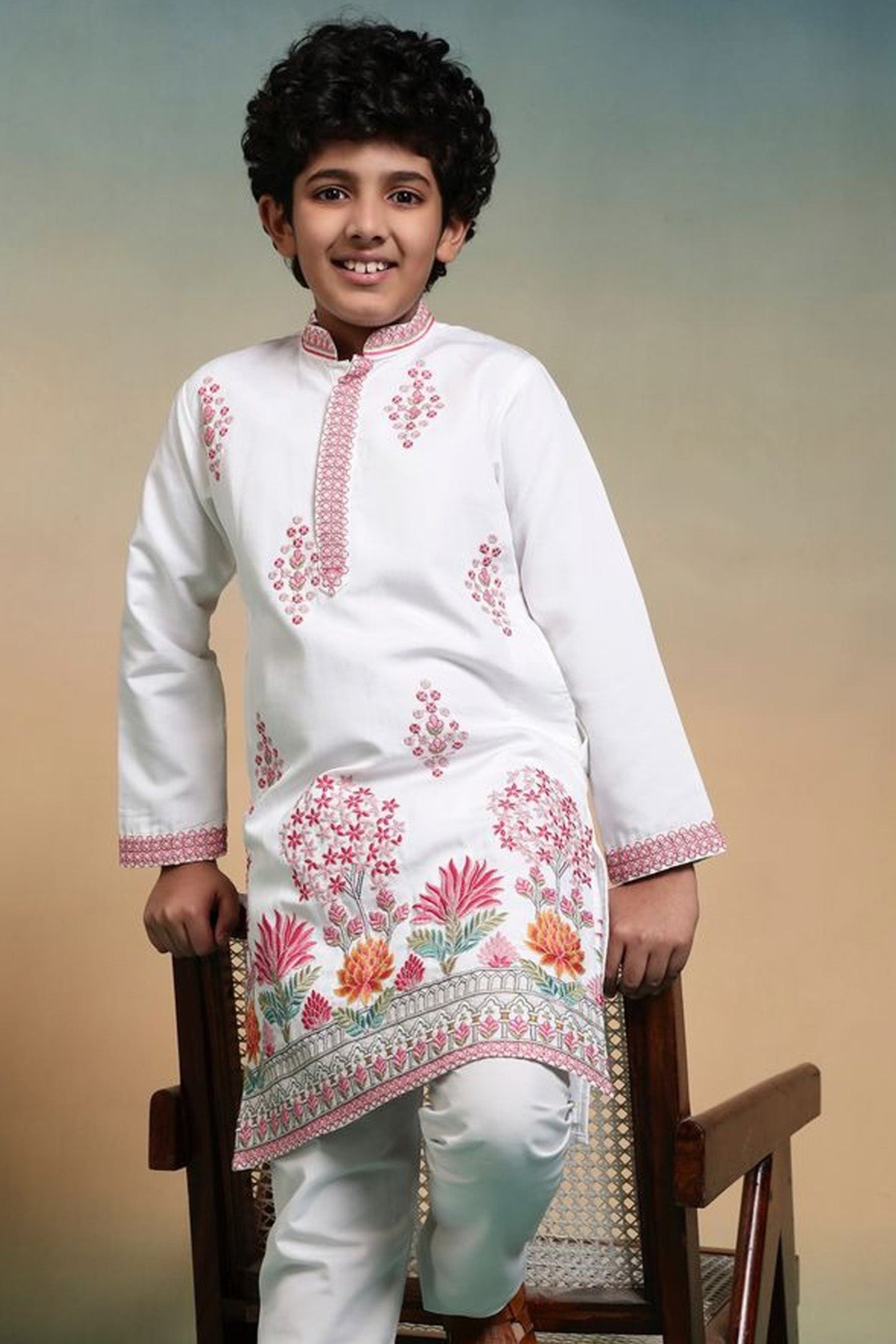 indian traditional dress for men white kurta set