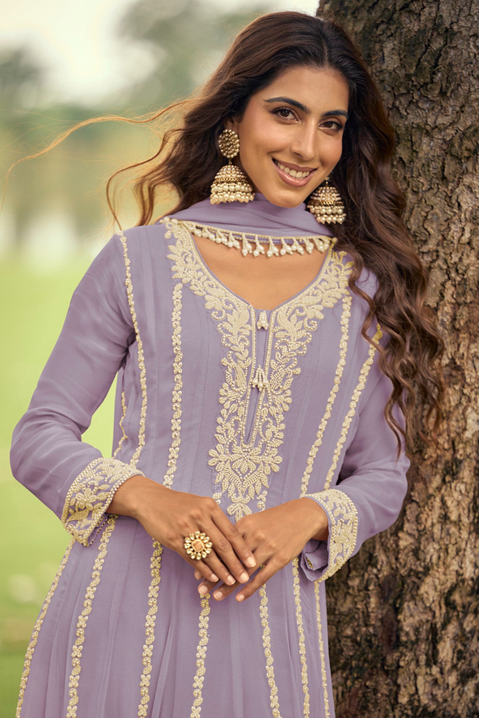 Indian Designer Wedding Function Party Wear Suit 