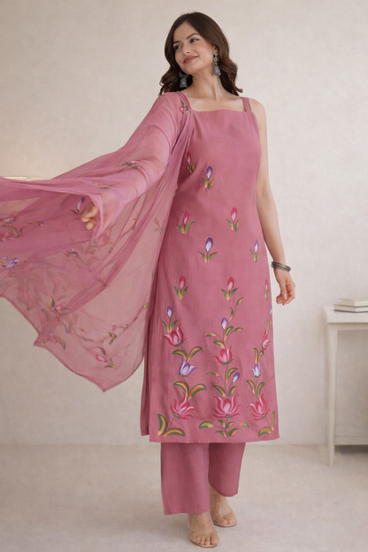 everyday kurti for women full outfit studio setting