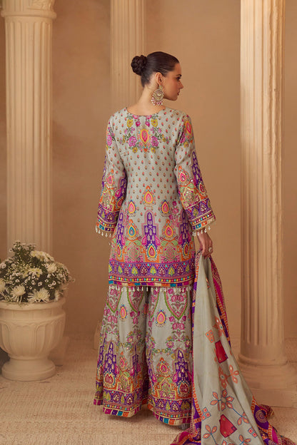 Mint Green Palazzo Suit for Wedding and Party Wear
