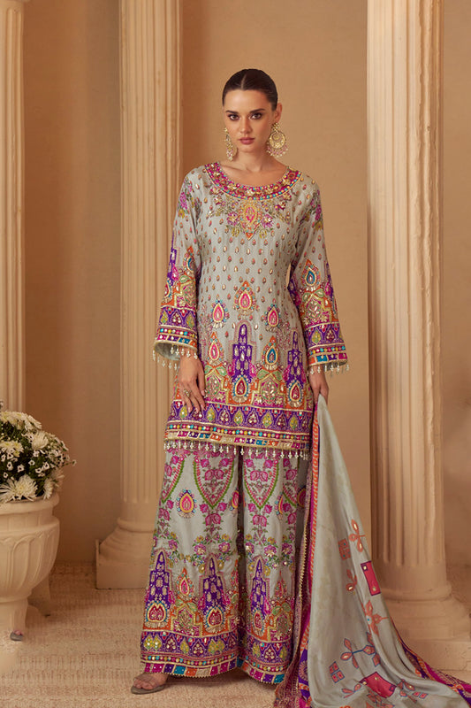 Mint Green Palazzo Suit Styled for Wedding Event