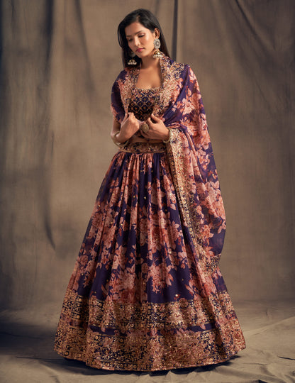 Lehenga choli dupatta styling inspiration for events