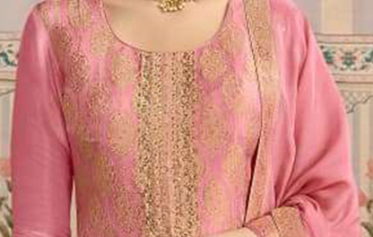 Santoon fabric inner detail of ethnic suit