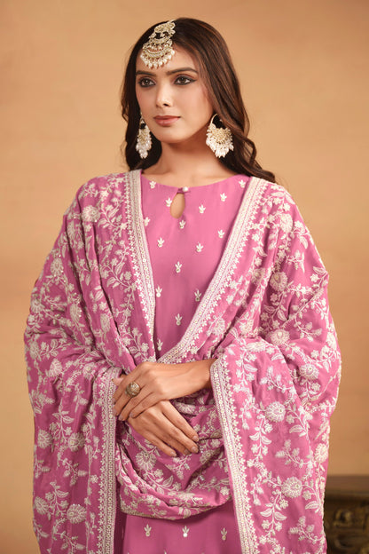 Pink ethnic set for indian cloths usa