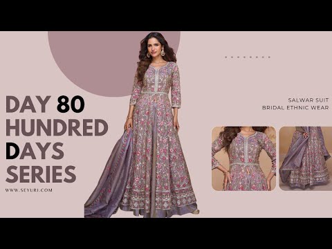 Readymade Anarkali Dress Online Embroidered Worked Dupatta Suit