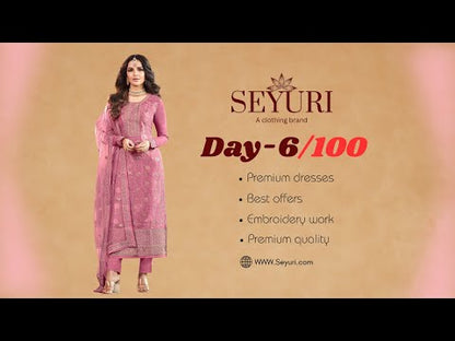 Pistachio Green Salwar Kameez Back View with Organza Dupatta - Ready Made Pakistani Dress for Parties