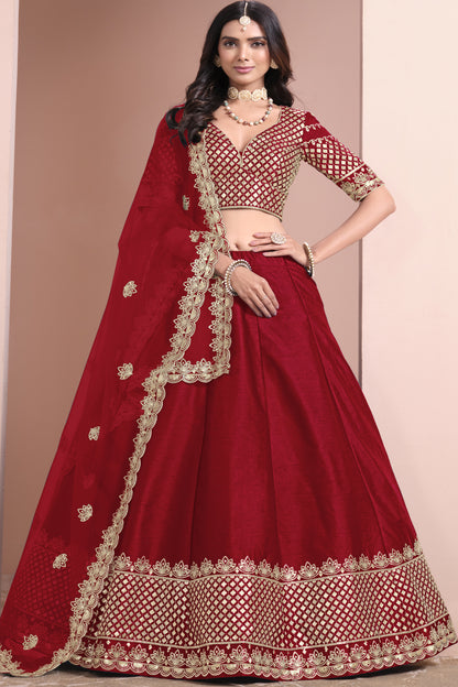 red lehenga choli for wedding guest outfit USA