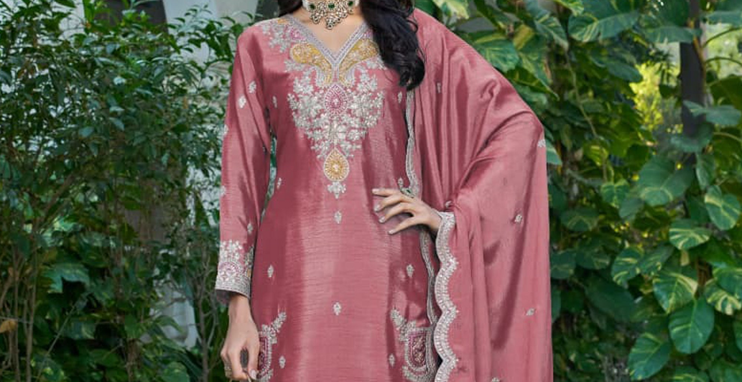 Back view showing Jari+Sequence Work with full detailing