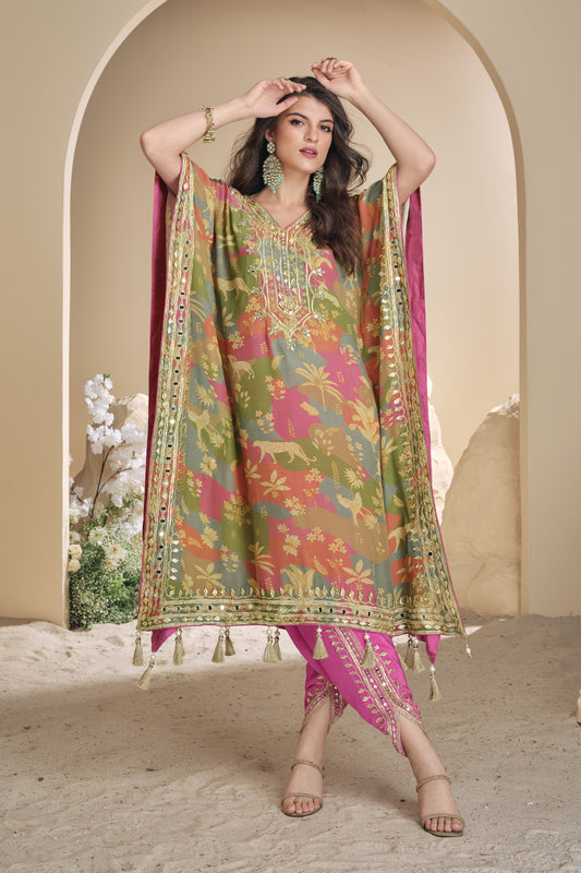 Salwar kameez women outfit with matching dupatta