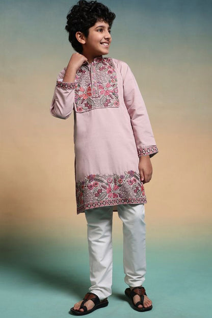 Diwali Celebration Outfit Kurta Pajama Front View
