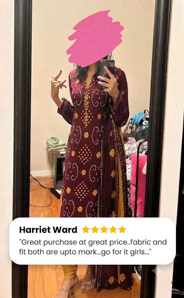 Elegant Wine Floral Summer Salwar Kameez – Cotton Bridal Look