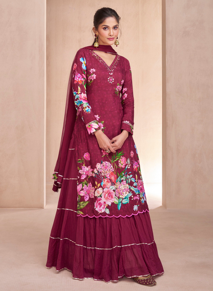 Choli blouse detail highlighting structured design