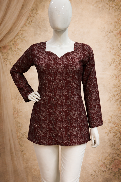 long sleeve tunic tops for women relaxed styling look