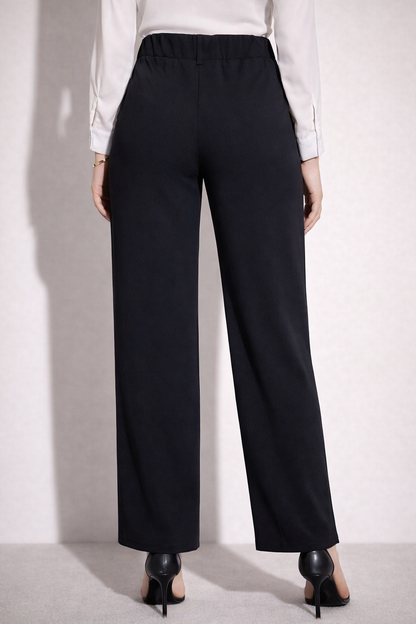 Back view of western style womens trouser pants